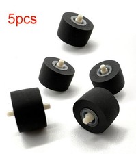 5pcs Pinch Roller Rings with 10x6x1.5mm Shaft for Cassette Tape Deck Recorders