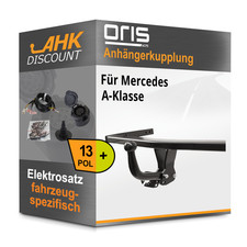 F&uuml;r Mercedes A-Klasse 2012-2015 ORIS Anh&auml;ngerkupplung starr + 13polig E-Satz NEU