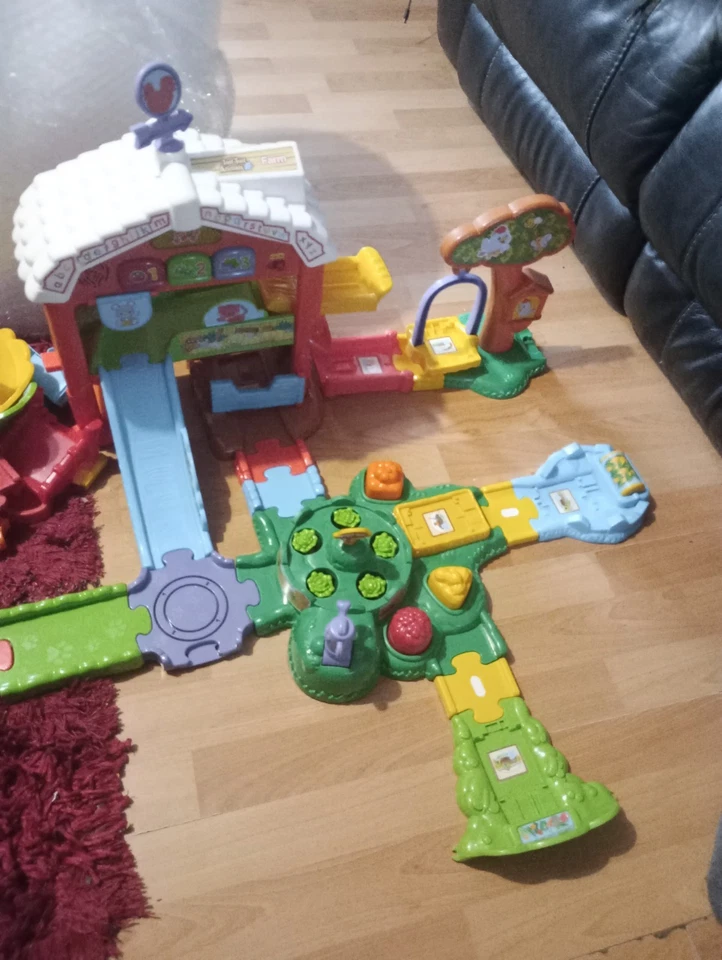 VTech Toot Toot Animal Farm Track and Animals, Has Six Animals - Image 3 of 4