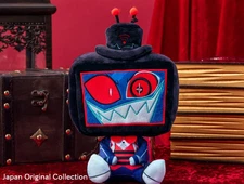 Hazbin Hotel Vox Sitting Plush Toy ROUND1 Limited Edition From Japan