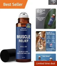 Travel-Sized Muscle Relief Oil 10ml - Pure Essential Blend for Active Lifestyles