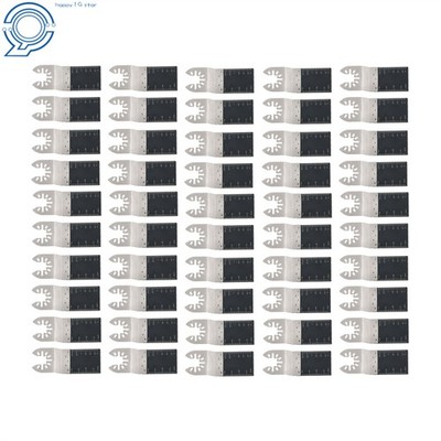 50Pcs Bi-Metal Oscillating Saw Blades Universal Multitool Quick Release Blades