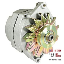 400-12393 New Alternator Compatible with/Replacement for 10Si Delco 1-Wire 63
