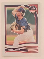 2024 Panini Stars & Stripes USA Baseball #113 Zachary Estrada