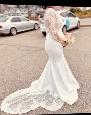 Standesamt Kleid/ Hochzeitskleid Wie Neu SIMA Couture Gr. 38 -42 Verstellbar