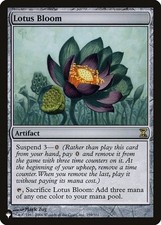 1 x Lotus Bloom - Mystery Booster / The List - NM-Mint - MTG