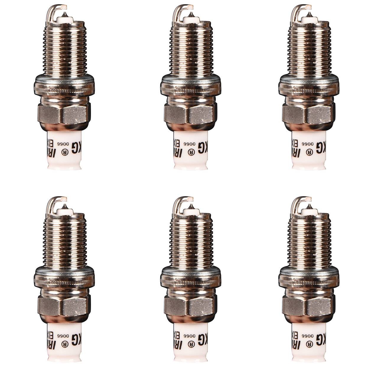 6Pcs Iridium Spark Plugs Fits BMW E46 325i 330i E39 525i E66 760Li 12120037607