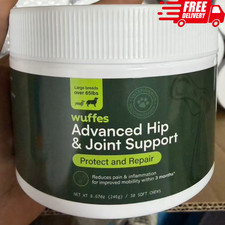 Wuffes Advanced Dog Hip and Joint Supplement with Glucosamine 30 Flavored Chews