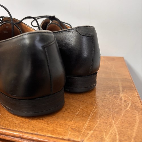 Crockett & Jones Edgware schwarz Leder Oxford Brogue Schuhe Herren UK 9 E US 10 - Bild 17 von 22