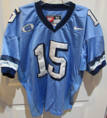 VTG 90s Game Worn # 15 North Carolina Tar Heels Football Jersey