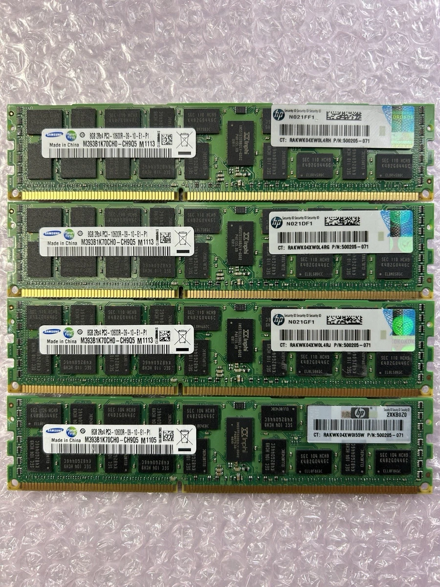 Samsung DDR3 SDRAM Network Server 32 GB Capacity per Module Memory