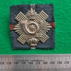 WW1 Highland Light Infantry Regiment Glengarry Cap Badge & Original Tartan Back