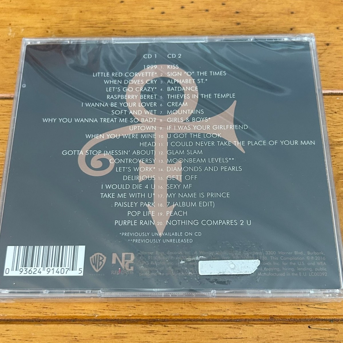 Prince – 4EVER CD 2016 Greatest Hits Unreleased Moonbeam Levels