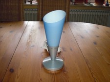 Ikea Lampe B9419 Glas hellblau -  Lampe Leuchte Tischlampe hell blau Flieder