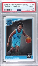 2018-19 Panini Donruss Optic Rated Rookie Devonte' Graham #189 Rookie RC ut5