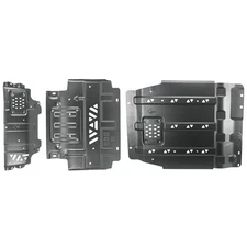 Full Skid Plate Kit For Ford F150 2015-2022 Heavy-Duty Complete Underbody Steel