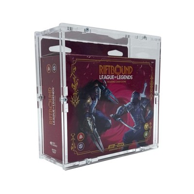 Acryl Case passend für Riftbound Vendetta Champion Deck Showdown: Zed vs Shen