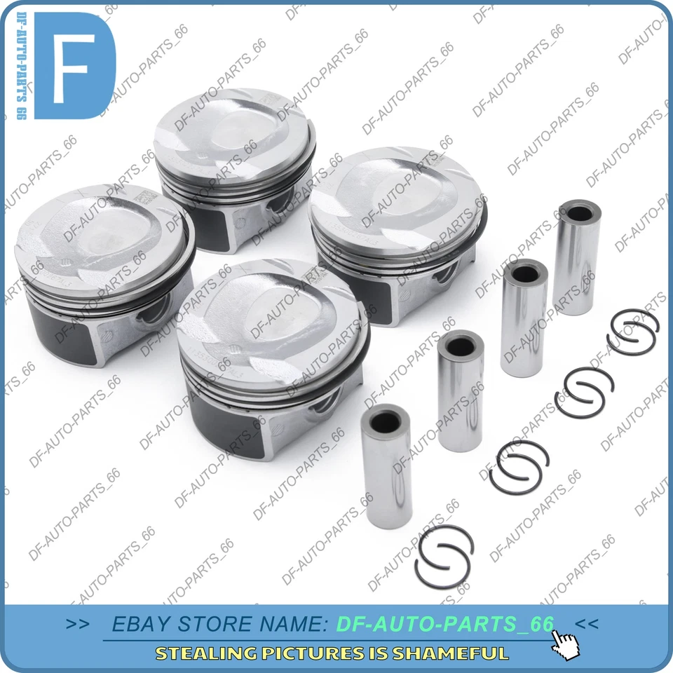 Juego de anillos de pistón MAHLE Φ82+0,5 mm para Mercedes-Benz W204 C250 W212 E250 CGI 1,8T Foto 2 de 4