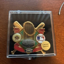 MLB Anaheim Angels World Champions 2002 Lapel Pin by AMINCO Large 2" Limited Ed