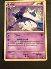 Pokemon TCG Zubat 70/95 HS—Unleashed HGSS2 NM