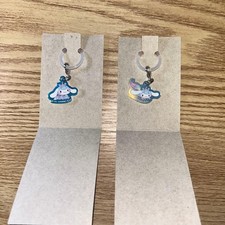 Sanrio Acrylic Charm Set Cinnamoroll 2pcs, Mint Condition, Cute