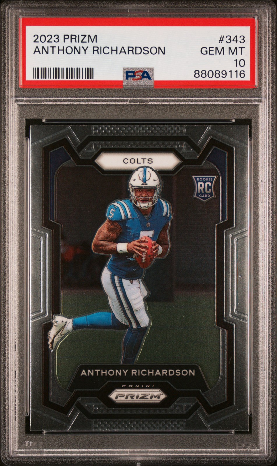 Anthony Richardson Panini Prizm #343 Base