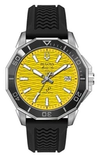 Bulova Men's Series C Date Indicator Black Hpq Precisionist Watch 43MM 96B431