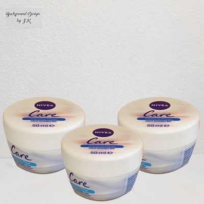 3x 50ml Nivea Care Intensive Pflege Creme Gesicht & Körper 3er Pack