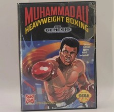 Muhammad Ali Heavyweight Boxing Sega Genesis Virgin Games Special Edition