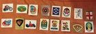 LOT 16 PANINI'S STICKERS 1980 SUPER STICKERS 1979 VELINA CAR MOTORCYCLE COATS OF ARMS