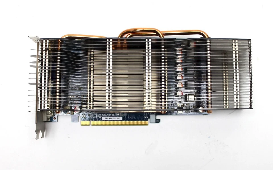 GIGABYTE GeForce 9800 GT Passiv 1 GB DDR3, VGA, DVI, HDMI, PCI-E #29542 - Bild 2 von 4