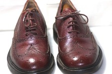 Buty skórzane vintage Oxford Scotch Grain 9