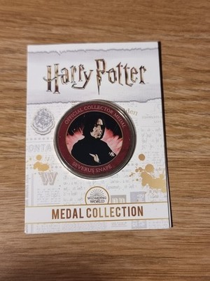 Harry Potter Medaille Münzsammlung - Figuren - Severus Snape 