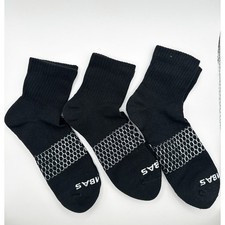Bombas Women's Quarter Cut Honeycomb Socks Large 3 pairs NWOT