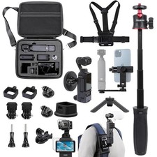 PellKing Accessories Kit for Osmo Pocket 3,Included Carrying Case,Magnetic Mo...