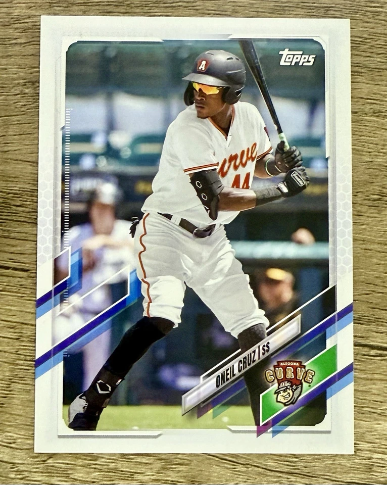 (5) 2021 Topps Pro Debut Oneil Cruz #PD-146 Pittsburgh Pirates 5 Card Lot - Image 4 of 4