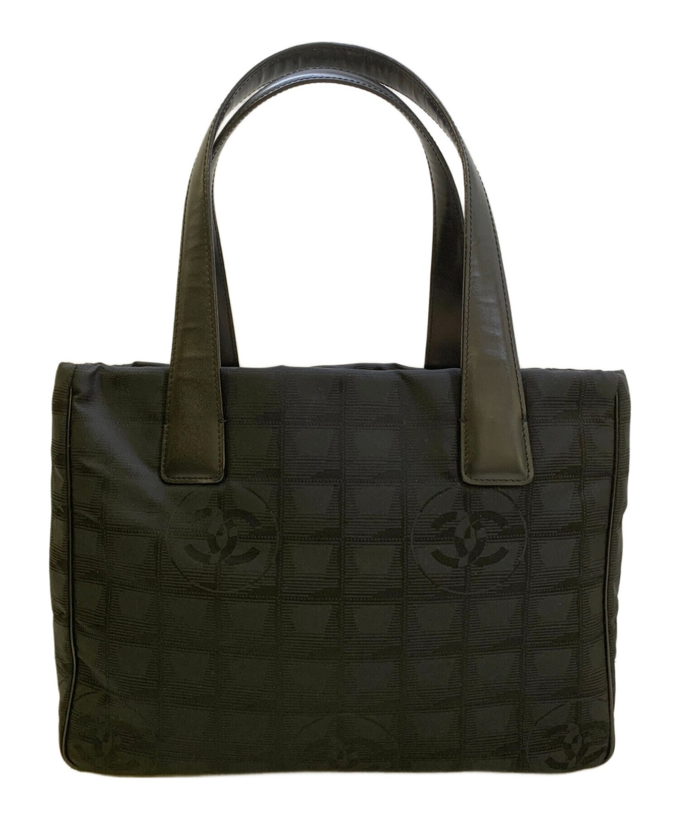 CHANEL Black Travel Line Tote MM New Collection