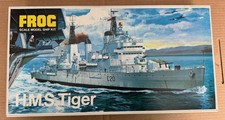 Frog 1:415 F142 H.M.S Tiger Ship 1970 Vintage Model Kit