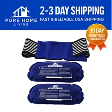 Versatile Ice Pack Therapy Set - 3 Pieces for Effective Recovery & Pain Relief