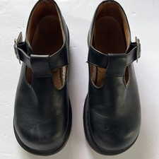 DR. MARTENS, DEAD STOCK, MARY JANE, WOMEN, 6, BLACK , MADE IN ENGLAND