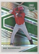 2020 Panini Elite Extra Edition Aspirations Green /499 Mac Wainwright #120 0ai3