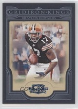 2008 Donruss Threads Pro Gridiron Kings Blue Framed 41/50 Braylon Edwards 0b0