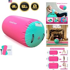 Gymnastics Tumbling Equipment Air Barrel Inflatable Octagon Tumbler Roller Ba...