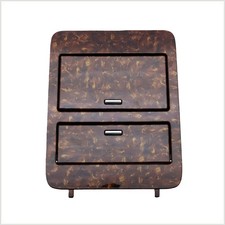 Light Woodgrain Cup Holder Bezel Console Trim For Chevrolet Avalanche 2007-2014
