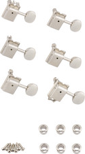 Fender Pure Vintage Guitar Tuning Machines, Nickel/Chrome, 6 0992074000