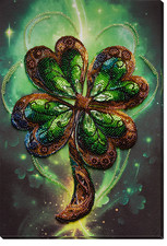 Bead Embroidery Kit "A legend of success" Stitching Handmade Beadwork