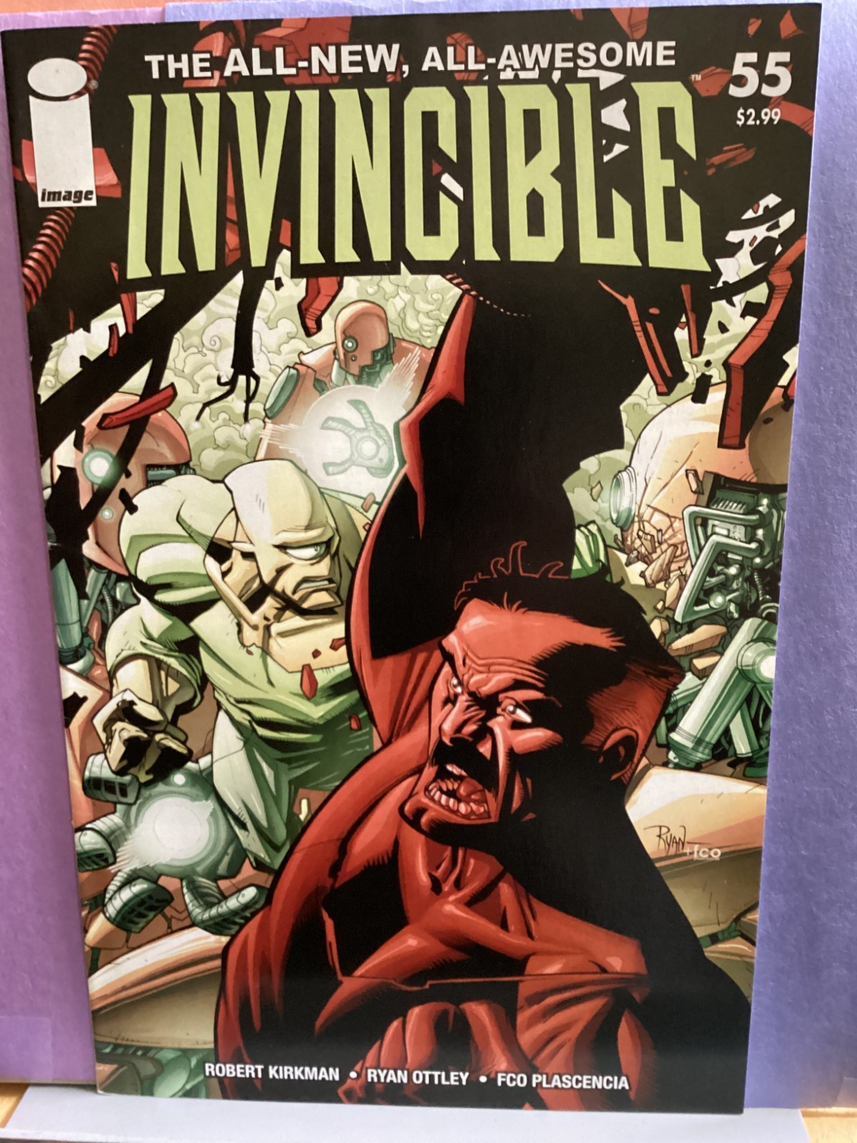 INVINCIBLE #55 IMAGE 2008 KIRKMAN OTTLEY