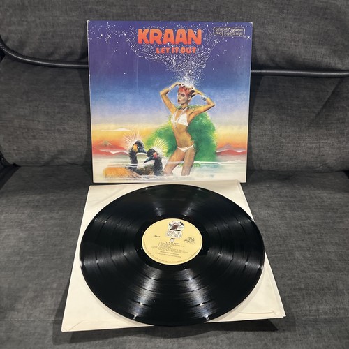 KRAAN Let It Out 1976 Vinyl LP GOLD STAMP PROMO Krautrock JAZZ FUSION Passport