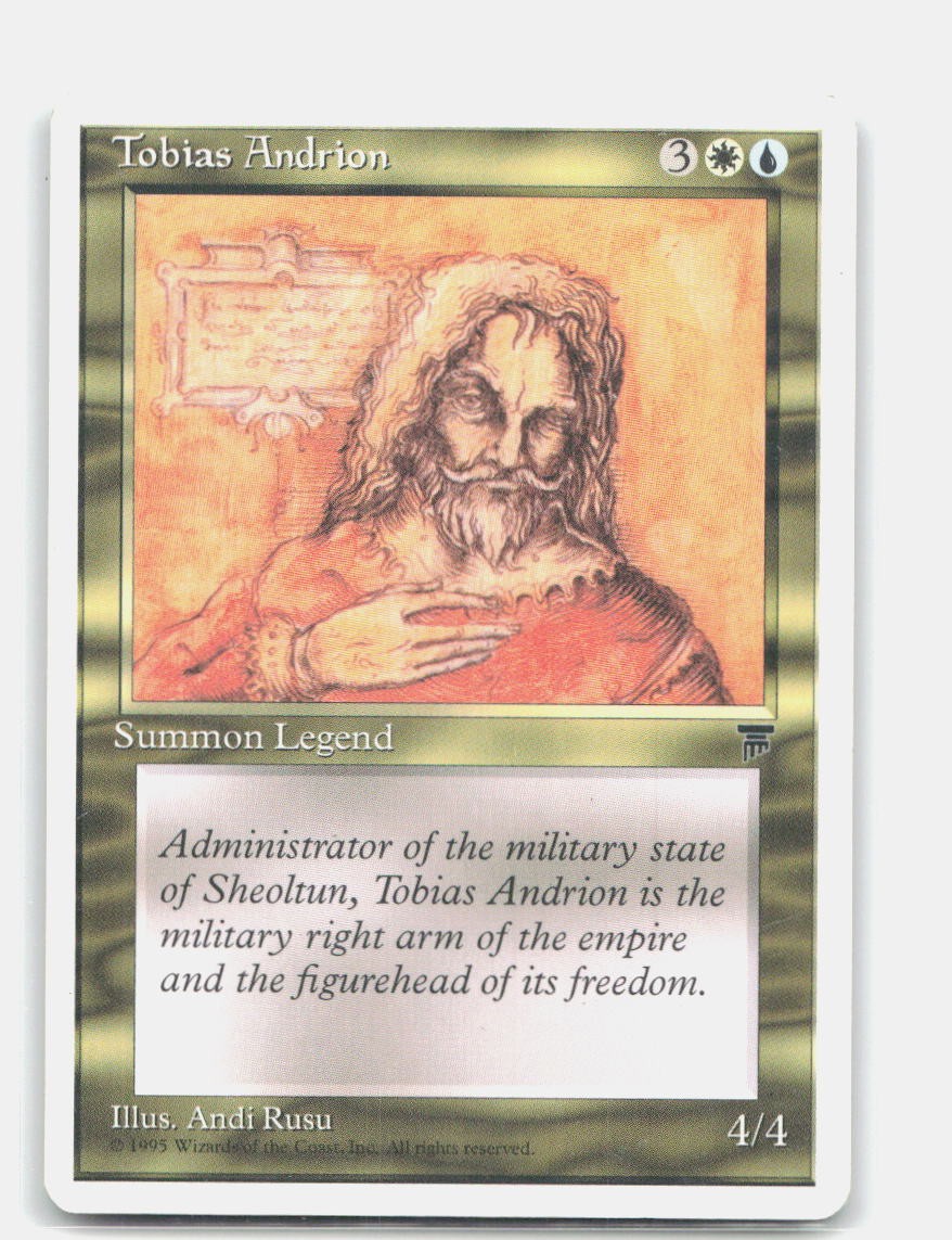 Tobias Andrion Uncommon Chronicles Magic: The Gathering Near Mint