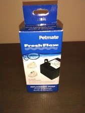 NIB Petmate Fresh Flow Pet/Dog/Cat Water Bowl Replacement Pump & AC Adapter